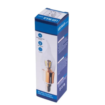 Bec Led Lumanare, E14, 8W, 3000K