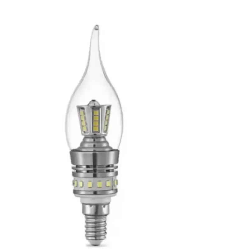 Bec Led Lumanare, E14, 8W, 6000K