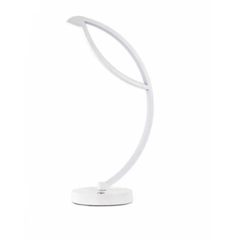 Veioza LED Bundis, 28W, Lumina Rece/Calda/Neutra, Metal si Acril, Alb