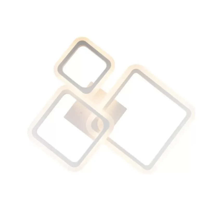 Lustra LED Adagio cu Telecomanda, 80W, 2.4GHz, Dimabila, Acril, Alb