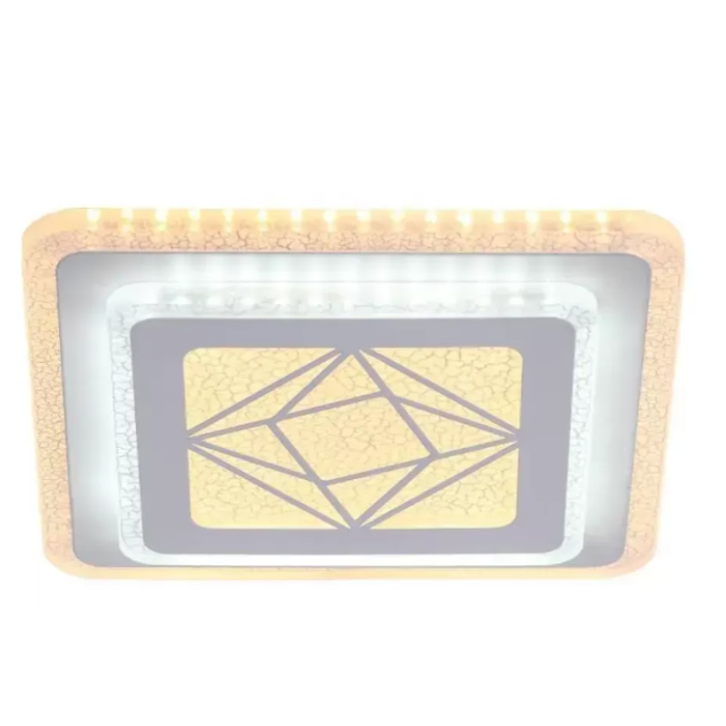 Lustra LED Amber, 30W, Alb, Acril, 4000K