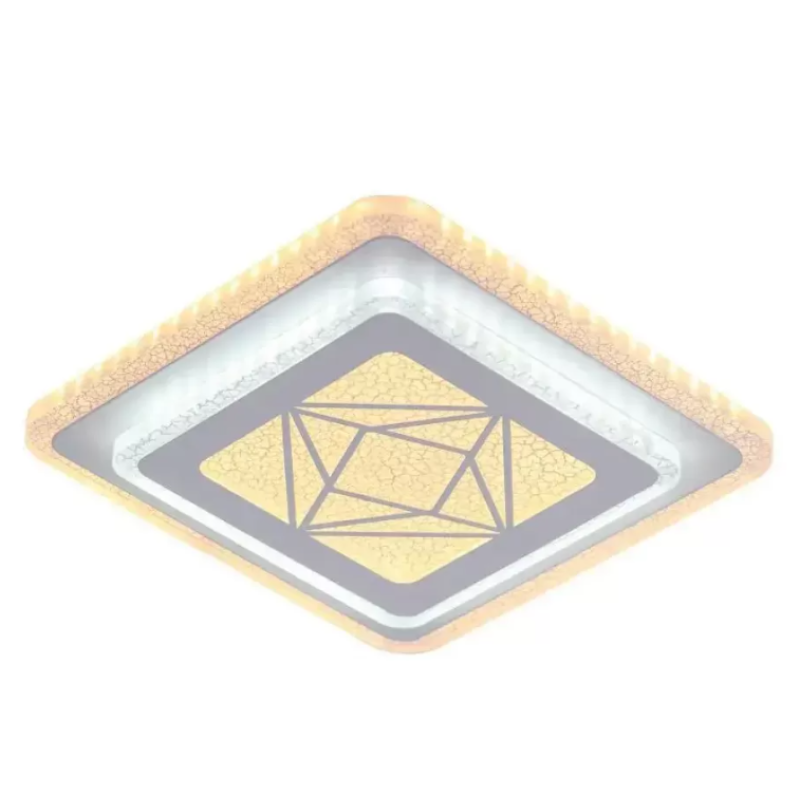 Lustra LED Amber, 30W, Alb, Acril, 4000K