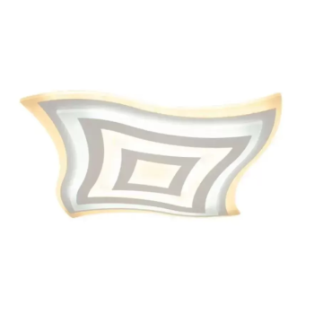 Lustra LED cu Telecomanda Antonia, 109W, Alb, Acril, Dimabila