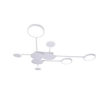 Lustra LED Beniamin, 72W, Alb, Acril, 3000/4000/6000K