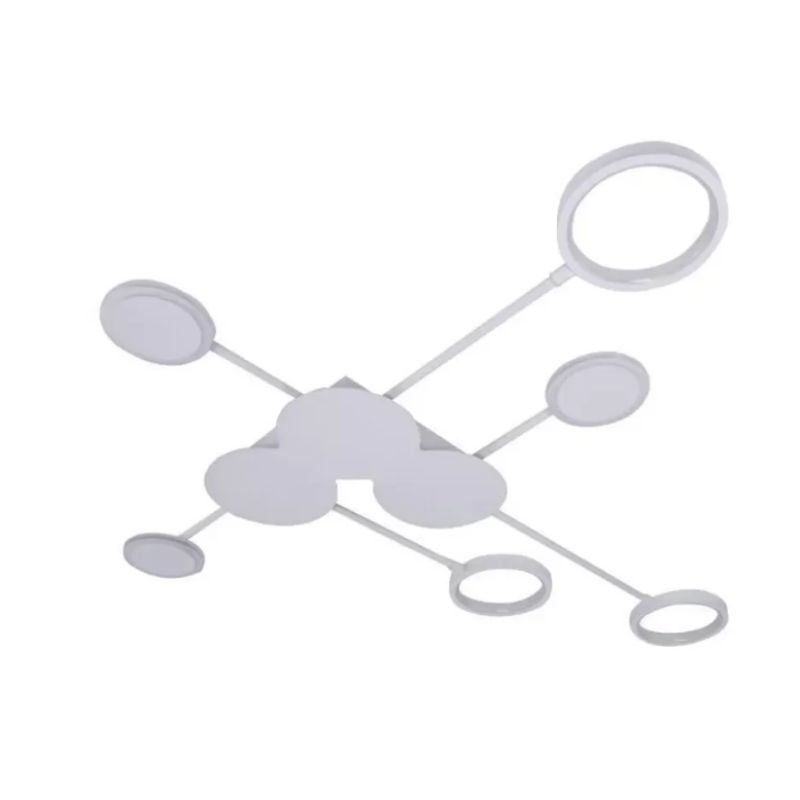 Lustra LED Beniamin, 72W, Alb, Acril, 3000/4000/6000K