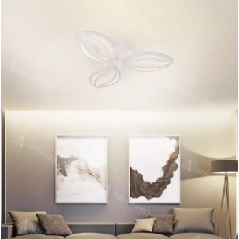 Lustra LED cu Telecomanda Kaleia 48W Dimabila Alb