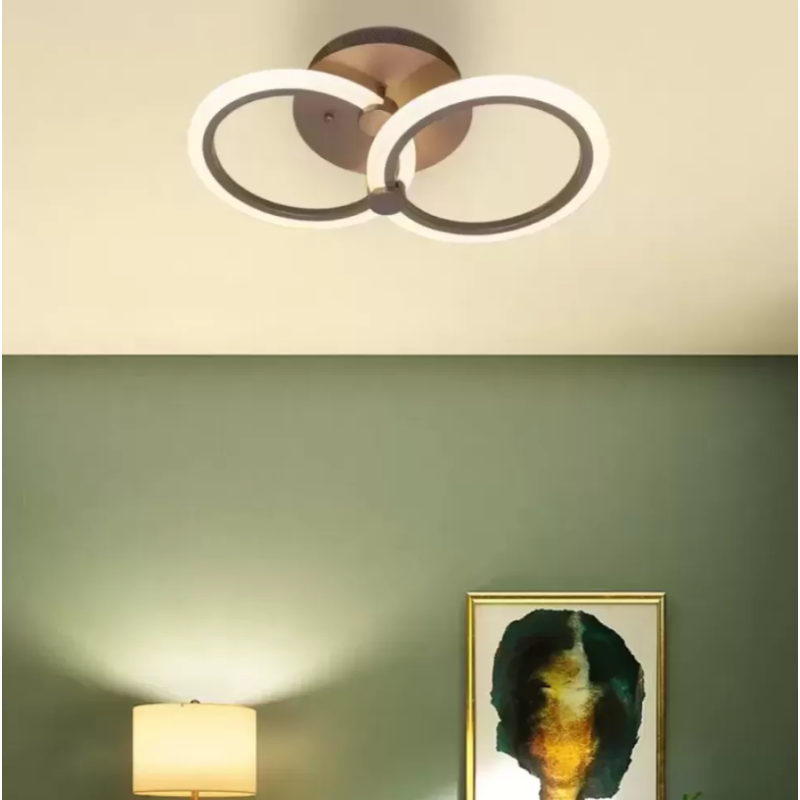 Lustra LED cu Telecomanda Leah 36W Dimabila Maro