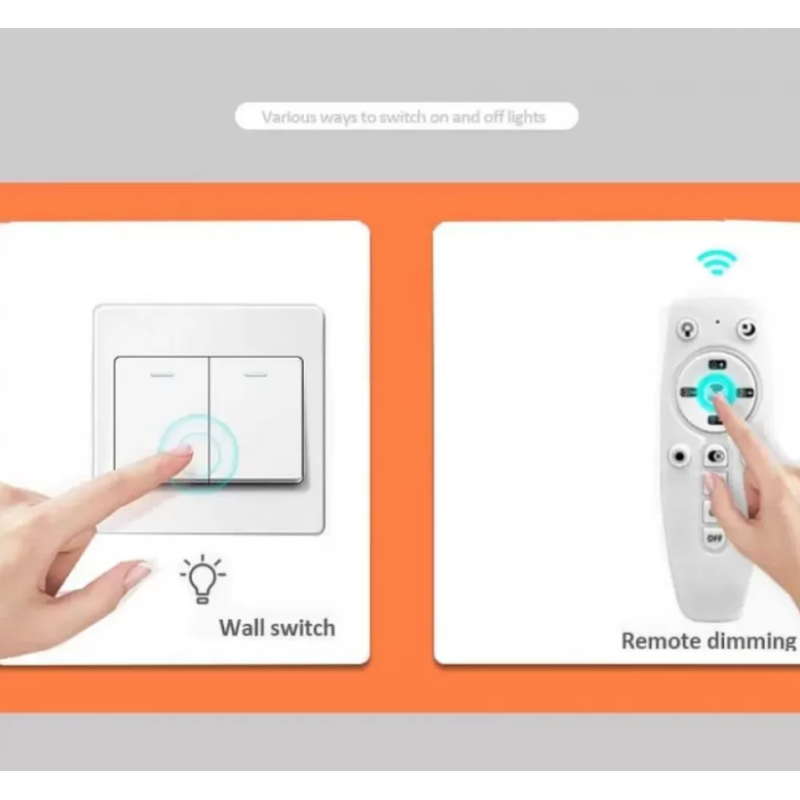 Lustra LED Cerc cu Telecomanda, 200W, Alb, Acril, Dimabila