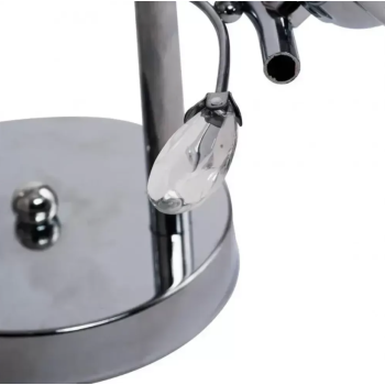 Lustra Maribela, 3*E27, Crom, Metal si Cristal