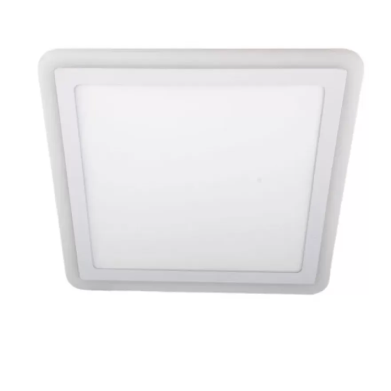 Spot LED Patrat, 36W, 3000K-6500K, Incastrat, Trei Functii