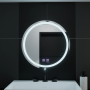 Oglinda LED Rotunda, 60cm, Lucea Touch, Sistem Dezaburire, Dimabila
