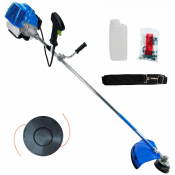 Motocositoare pe Benzina 2T CMP1795 UralMash Campion Model Albastru, 52cc, 7.5CP, 12000RPM, Tija Rabatabila 28mm 9 Caneluri, Motor 2 Timpi,