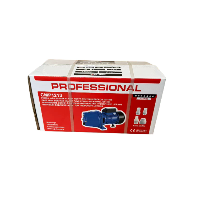 Pompa de Apa de Suprafata CMP1213 JET100S 1800W, Debit 65L/min, Inaltime de Refulare 65m
