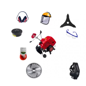  Motocoasa 8.5cp motor benzina 2T timpi, 58cc, 12.000rpm, 7 stele, accesorii incluse, Easy Start, CAMPION PREFESIONAL CMP1546