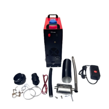 Aeroterma pe motorina 8kW, rezervor 5L, sirocou 220V/12V/24V, cu evacuare, telecomanda, afisaj digital, Campion CMP1455