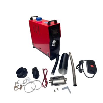 Aeroterma pe motorina 8kW, rezervor 5L, sirocou 220V/12V/24V, cu evacuare, telecomanda, afisaj digital, Campion CMP1455
