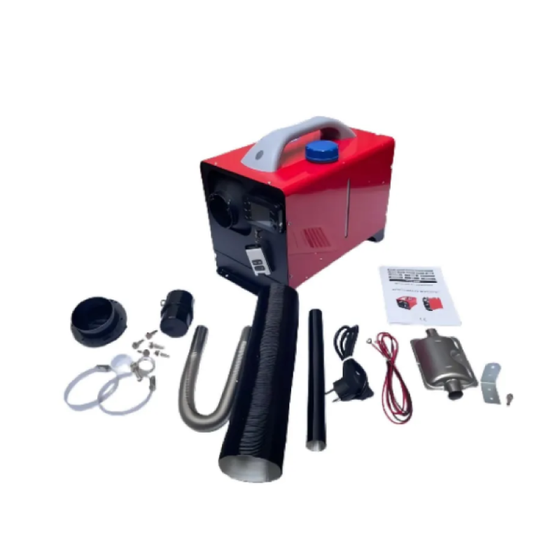 Aeroterma pe motorina 8kW, cu evacuare, telecomanda, 220V/12V/24V, rezervor 5L, Campion CMP1478