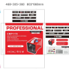 Aeroterma pe motorina 8kW, cu evacuare, telecomanda, 220V/12V/24V, rezervor 5L, Campion CMP1478