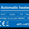Aeroterma pe motorina 8kW, cu evacuare, telecomanda, 220V/12V/24V, rezervor 5L, Campion CMP1478