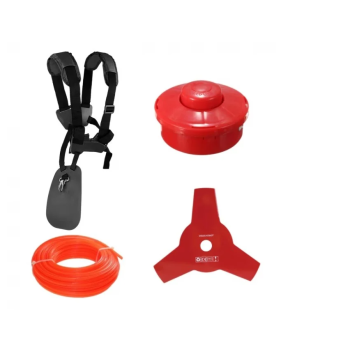  Motocoasa pe benzina 2t timpi 58cc, 8.5cp, 10.000rpm, easy-start Campion® CMP1544 HOLZ Germany