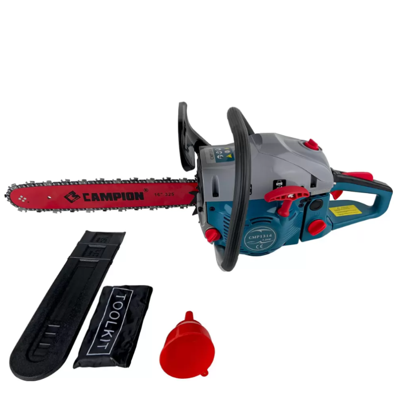 Drujba Motofierastrau pe Benzina 8.5CP Campion CMP1312, 52 CMC, Lama 40CM CMP1312