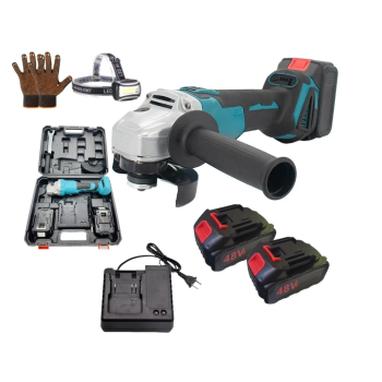 Flex Polizor unghiular 125mm cu 2 acumulatori 8AH x 48V, 10.000rpm, Protools Campion CMP1253