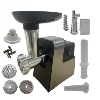 Masina de tocat carne electrica 3500w, 3 site, adaptor suc rosii, 4 in 1 CORP ALUMINIU, Campion CMP1672