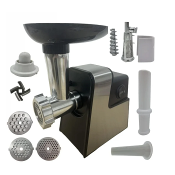 Masina de tocat carne electrica 3500w, 3 site, adaptor suc rosii, 4 in 1 CORP ALUMINIU, Campion CMP1672