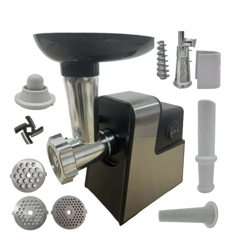 Masina de tocat carne electrica 3500w, 3 site, adaptor suc rosii, 4 in 1 CORP ALUMINIU, Campion CMP1672