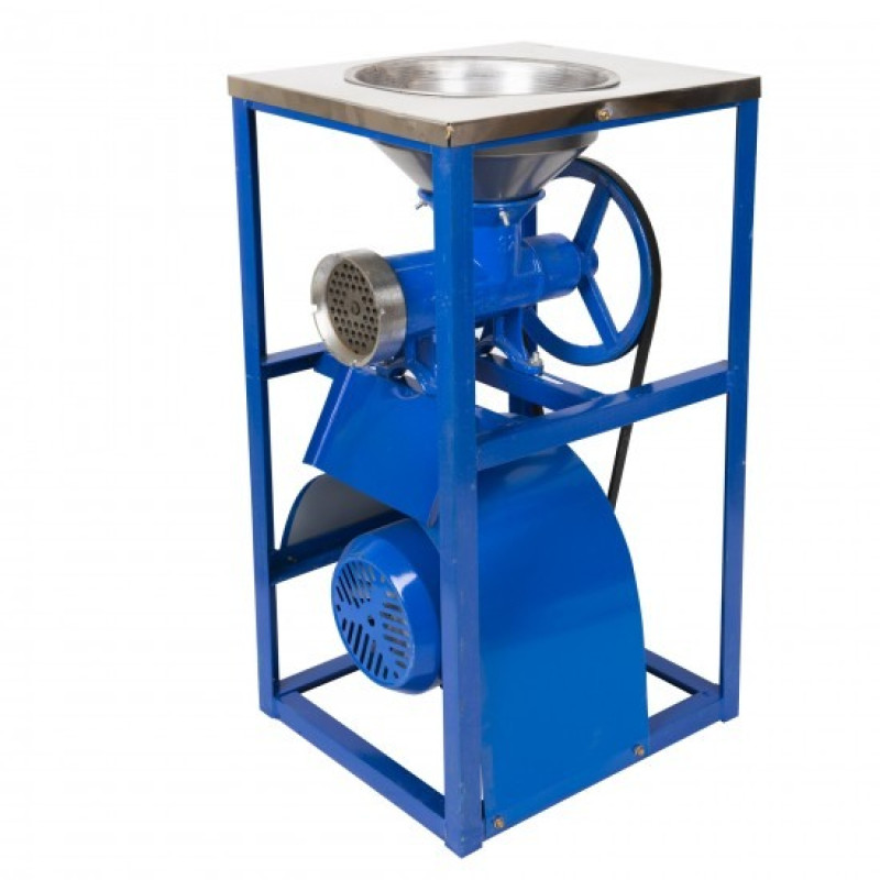 Masina de tocat carne Campion nr 32 cu masuta Inox, 4.5 kw, 400 kg/h