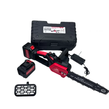 Mini Drujba electrica 8AH, 48V, 300mm, 2 acumulatori, brushless, ungere automata, 1800w, CAMPION CMP1756