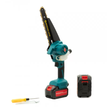 Mini drujba Motoyama Japan 1684 ,lama 8 inch, 2 acumulatori 48v, ungere automata