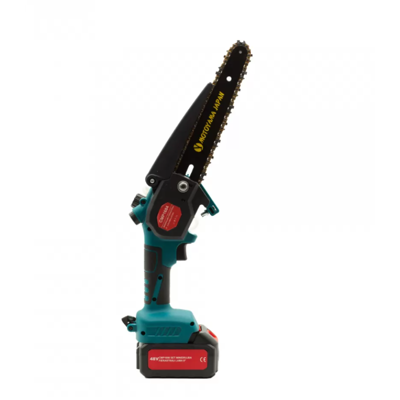 Mini drujba Motoyama Japan 1684 ,lama 8 inch, 2 acumulatori 48v, ungere automata