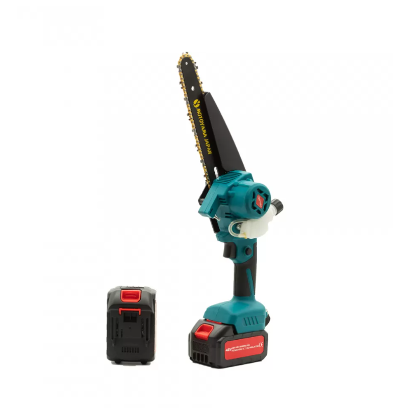 Mini drujba Motoyama Japan 1684 ,lama 8 inch, 2 acumulatori 48v, ungere automata