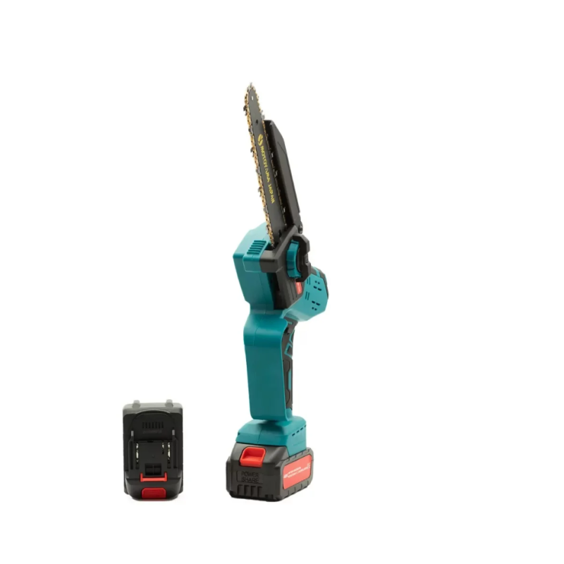 Mini drujba Motoyama Japan 1698 2 acumulatori 48V ,ungere automata, lama 8 inch