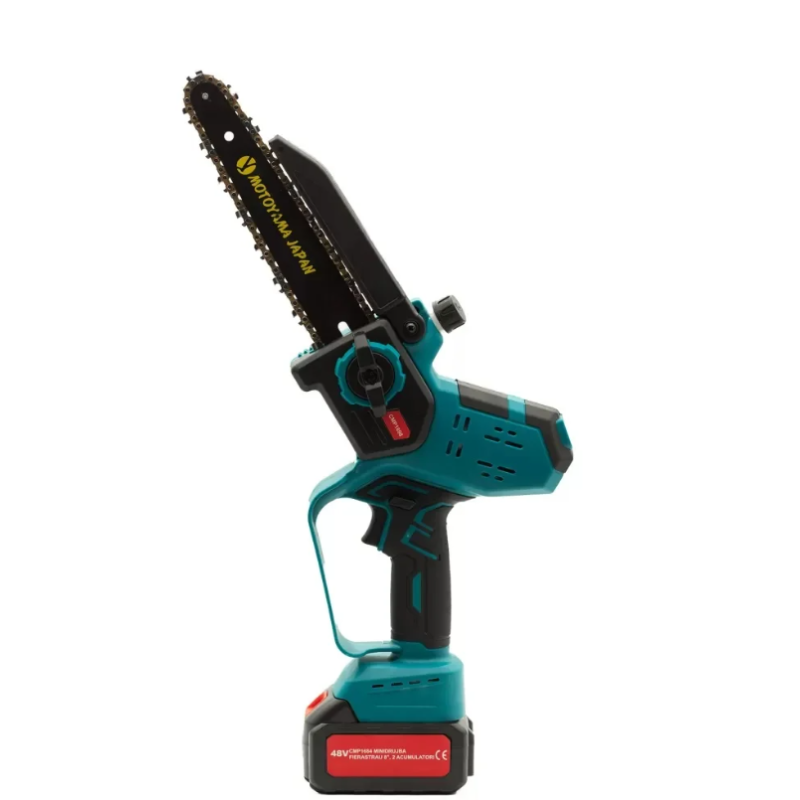 Mini drujba Motoyama Japan 1698 2 acumulatori 48V ,ungere automata, lama 8 inch