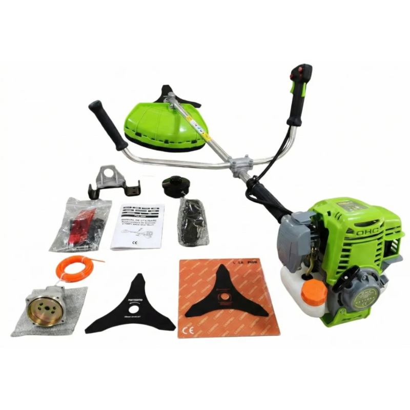 Motocoasa pe benzina Campion 4 timpi, 8.5CP, 58CC, 12000 rot/min, maner anti-vibratii, easy-start, CAMPION CMP1803