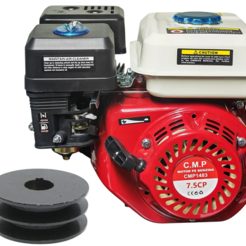 Motor benzina 7.5cp, 4 timpi, 196cmc, 3600rpm ax 3/4, 15kg, pentru generator, motocultor, motopompa etc Campion CMP1483 FULIE CADOU