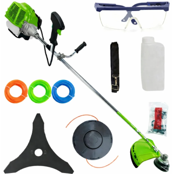  Motocoasa pe benzina in 2 timpi, 12.000rpm, 58cc, model 2026, easy-start, Fresco Power by ItalianTech  8.5CP CU 10 ACCESORII CMP1807