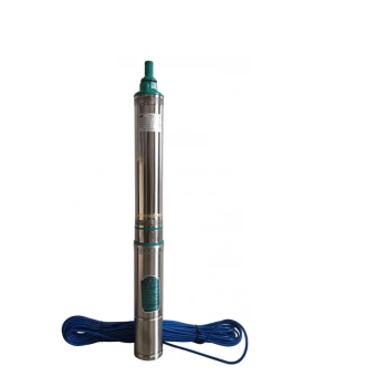 Pompa submersibila de mare adancime ALFA CMP1560, 4QJD2-80/16-2.2, 16 turbine, 2.2kW (3HP), 10.000 l/h, Hmax 160m, cablu 30m, diametru 100mm, racord 1-1.5", 110-220V, bobinaj cupru, inox – contine taxa EEE 35 RON