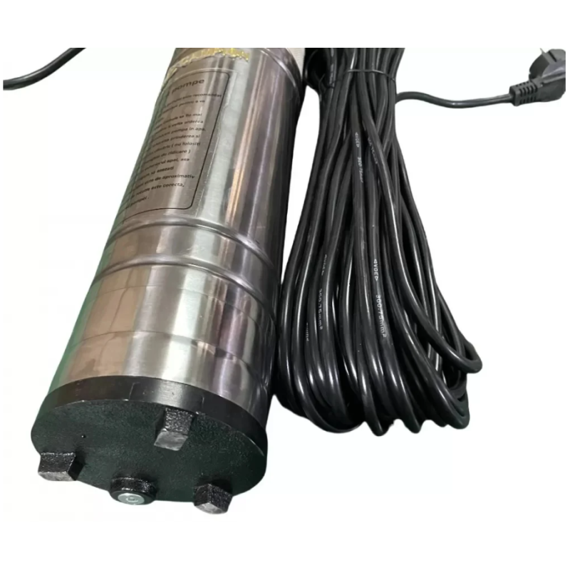 Pompa submersibila Italy Technology, melc inox, cablu 20 m, putere 1500 wati, debit 5 m³/h