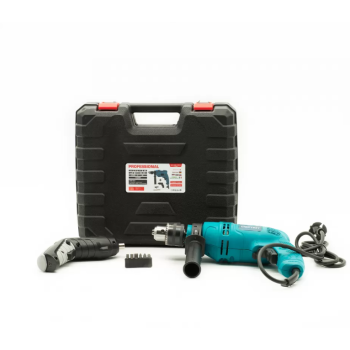 Trusa bormasina electrica + surubelnita electrica + accesorii, Campion