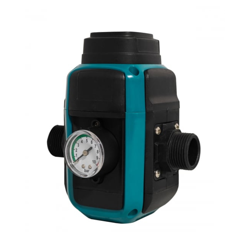 Pachet  Pompa submersibilă de adâncime DDT 4SP5/12 – 1.8 kW, 2.5 CP,8 m³/h, 90 m inaltimea de refulare , 12 turbine inox cu panou de control, rezistenta la nisip + Presostat electronic inteligent