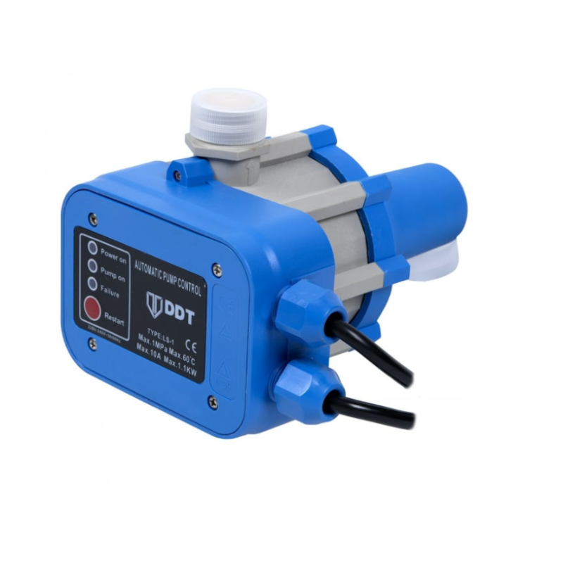 Pachet Pompa autoamorsanta de suprafata, DDT, JS100, 2200 W, 3000l/h + Presostat electronic automat DDT LS1, 1.1kW, 10 bar