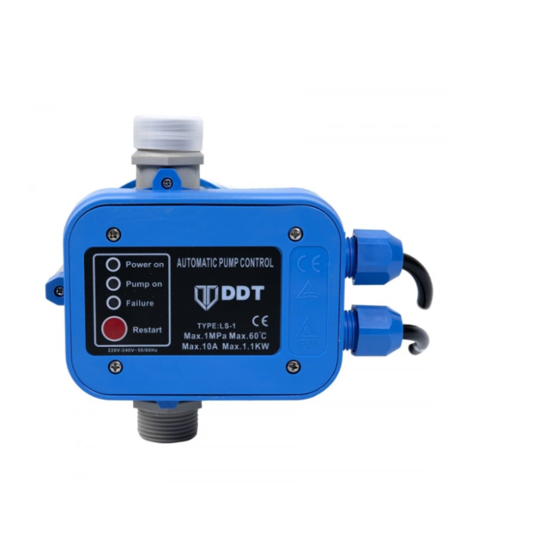 Pachet Pompa autoamorsanta de suprafata, DDT, JS100, 2200 W, 3000l/h + Presostat electronic automat DDT LS1, 1.1kW, 10 bar