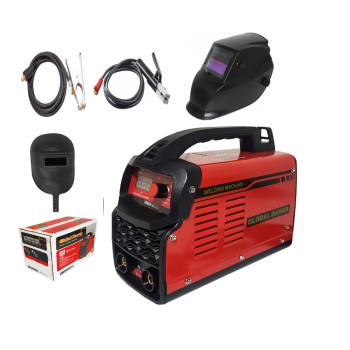 Pachet Aparat de Sudura tip Invertor, Global Dawer, MMA 200 + Masca Sudura Automata cu Reglaj si Cristale