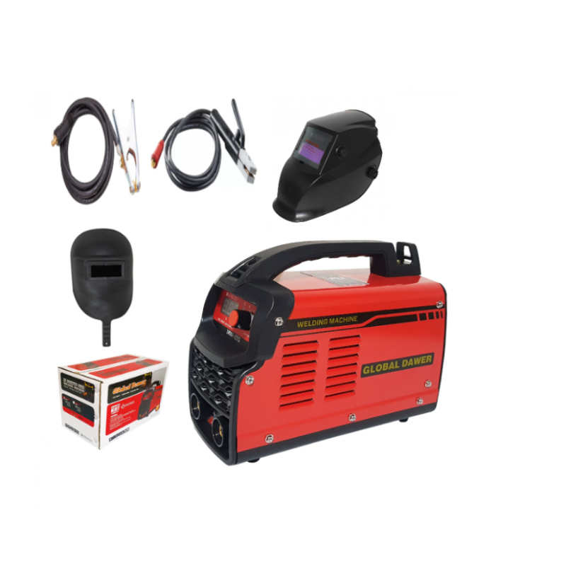 Pachet  Aparat de Sudura tip Invertor, Global Dawer, MMA 250 + Masca Sudura Automata cu Reglaj si Cristale
