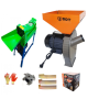 Pachet  Moara cereale, uruiala si stiuleti, 3.5 Kw + Batoza/Masina de porumb electrica pentru curatat porumb, DDT Profi, motor inclus, 1500 W, 800 kg/h