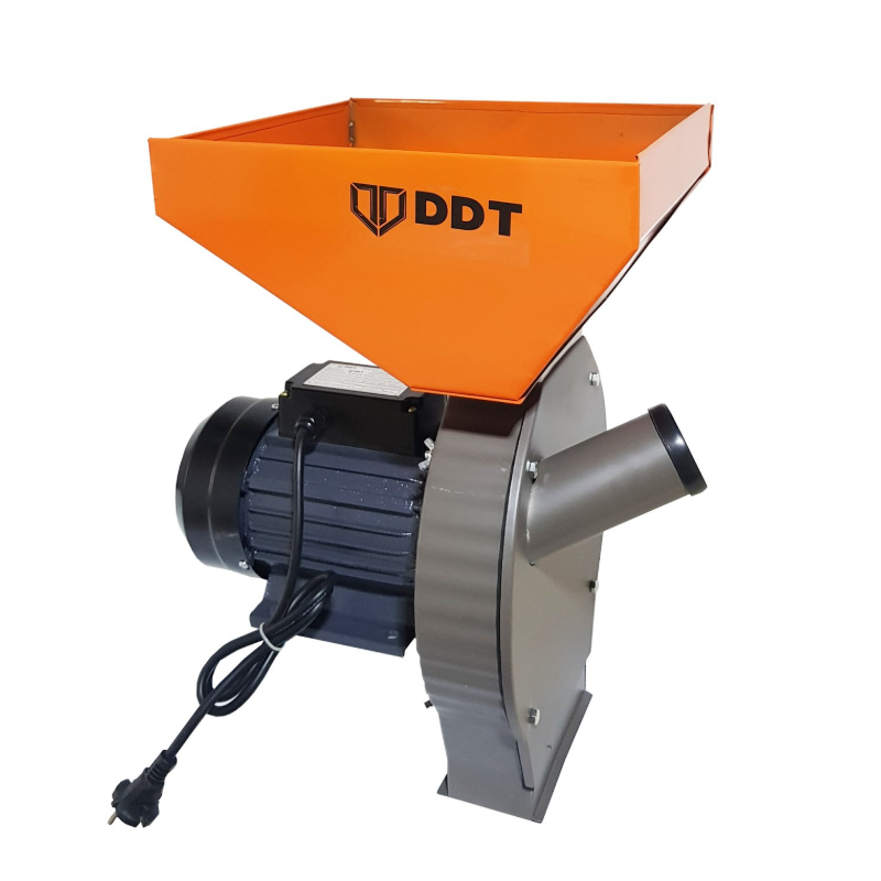 Pachet  Moara cereale, uruiala si stiuleti, 3.5 Kw + Batoza/Masina de porumb electrica pentru curatat porumb, DDT Profi, motor inclus, 1500 W, 800 kg/h