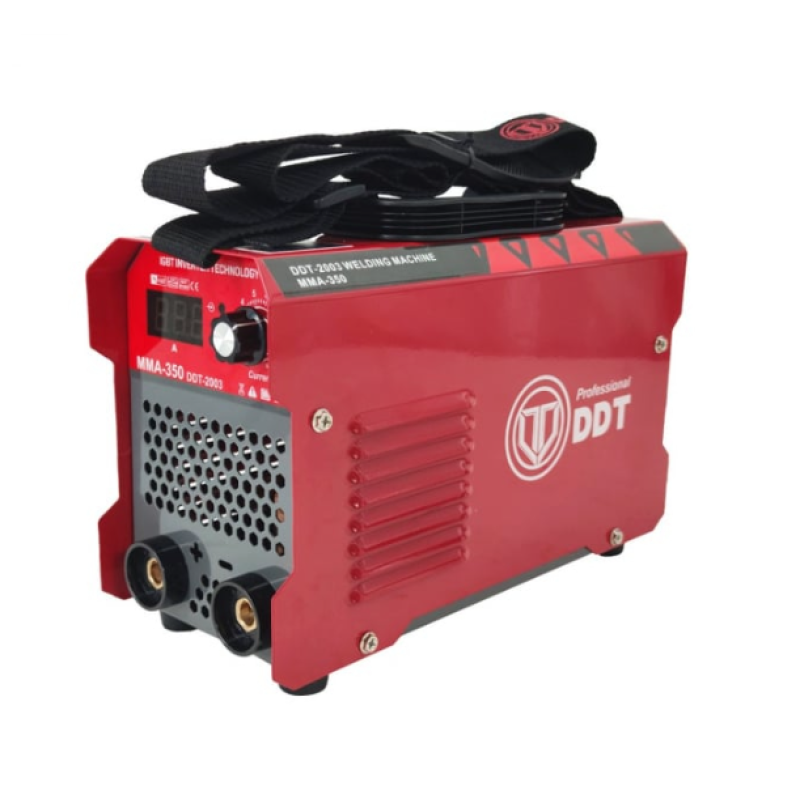 Pachet Aparat de sudura tip invertor, DDT PROFESSIONAL DDT-2003, MMA 350A, afisaj electronic LCD + Masca Sudura Automata cu Reglaj si Cristale